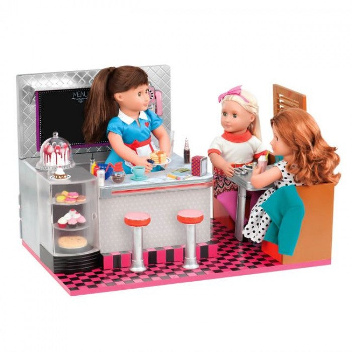 Our Generation Bite to Eat Retro Diner Set