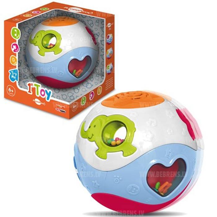 BABY MUSICAL BALL 1 ST TOY