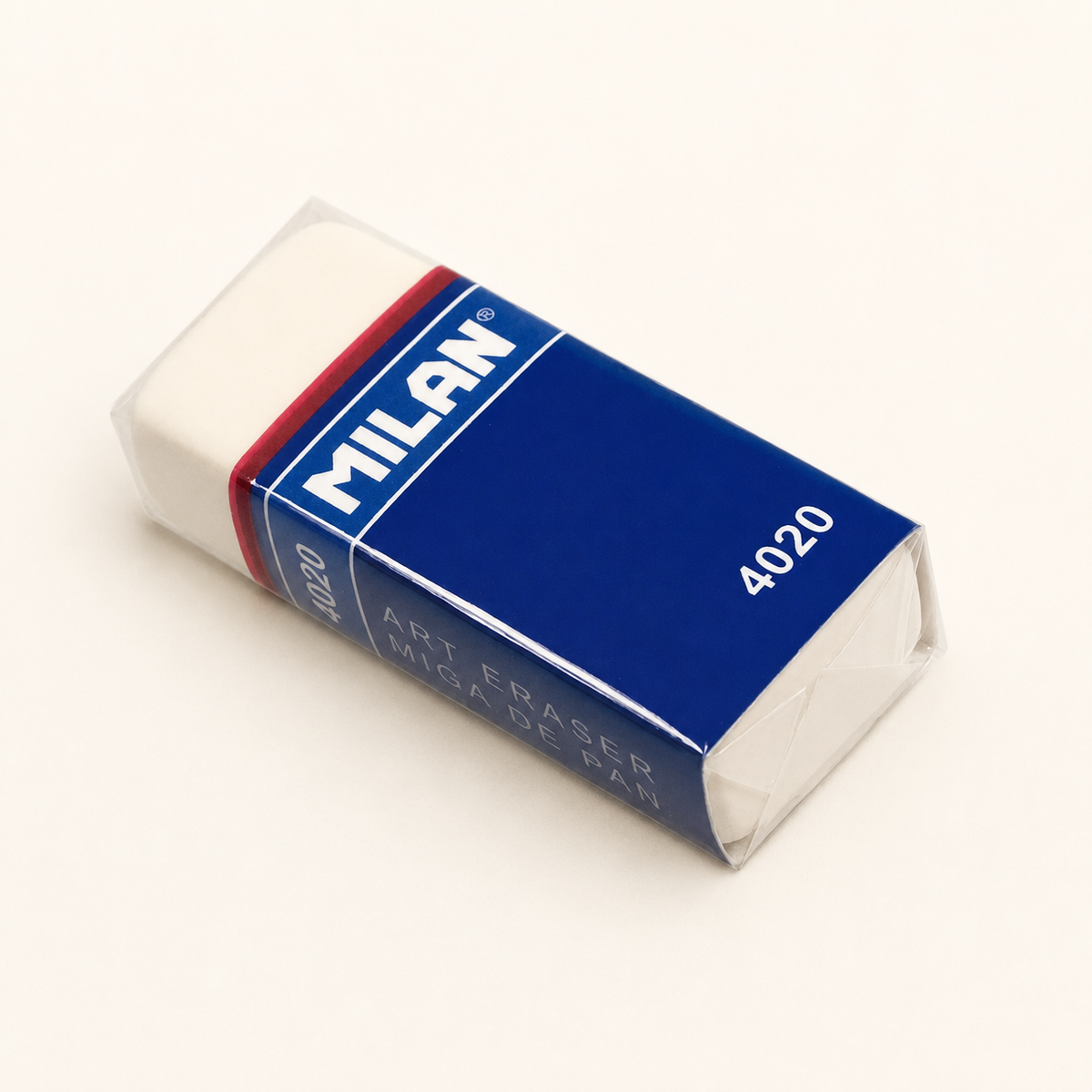MILAN PENCIL ERASER 4020 — studio product photograph