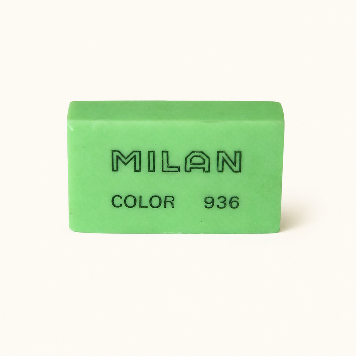 MILAN PENCIL ERASER COLOR 936 — studio product photograph