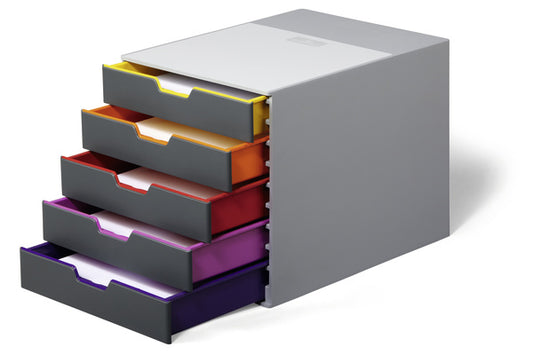 DURABLE 5 DRAWER PLASTIC CABINET 7605