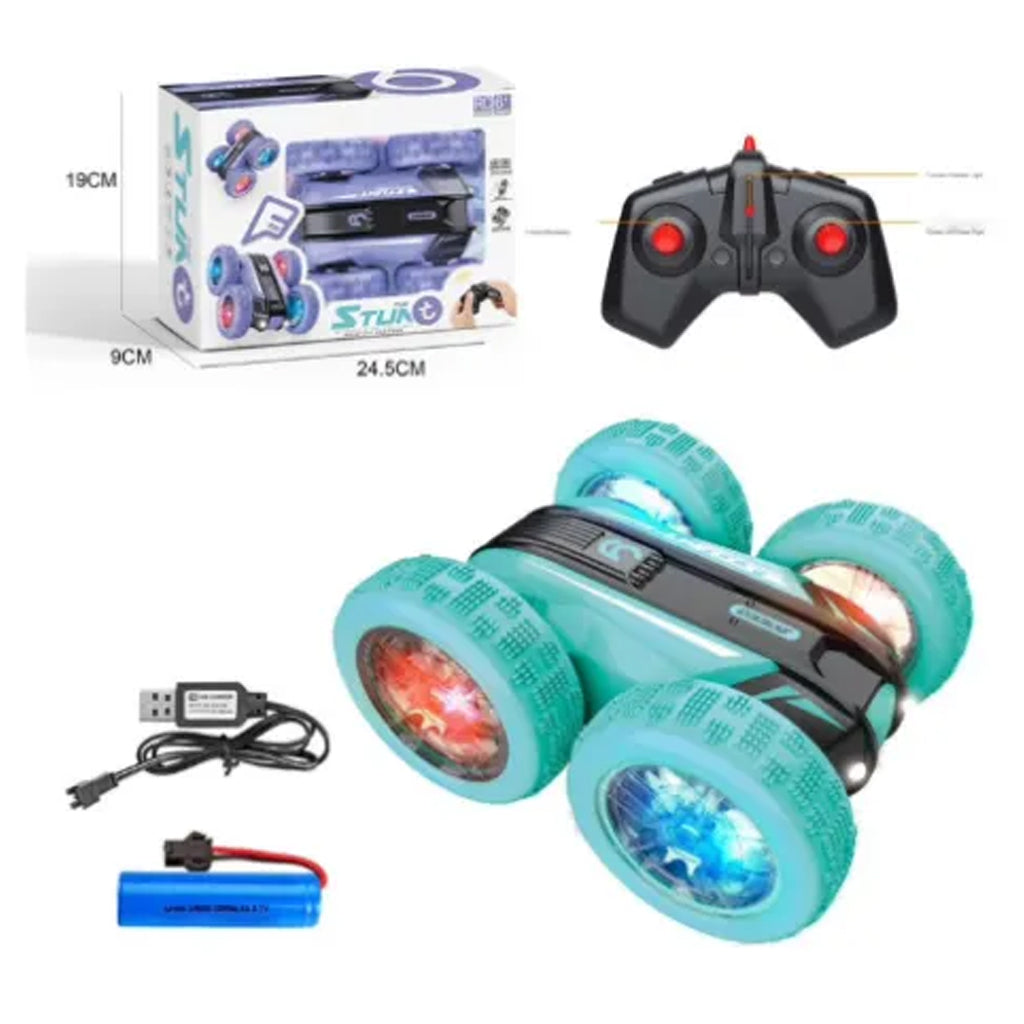 Double-Sided stunt car with light