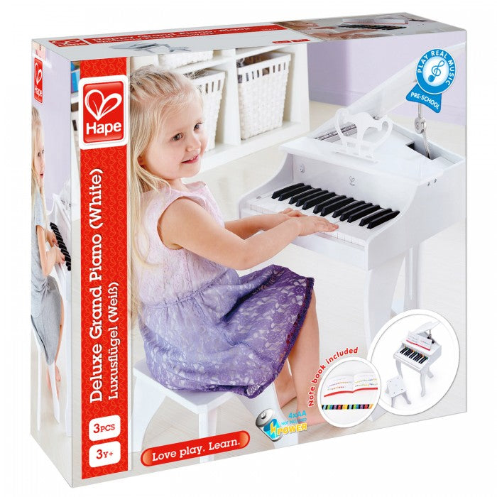Deluxe Grand Piano (White)