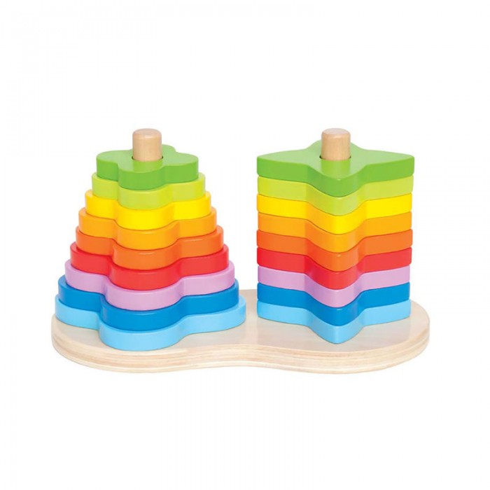DOUBLE RAINBOW STACKER