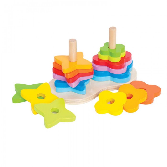 DOUBLE RAINBOW STACKER