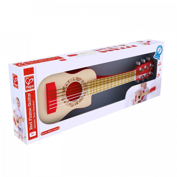 Red Flame Guitar