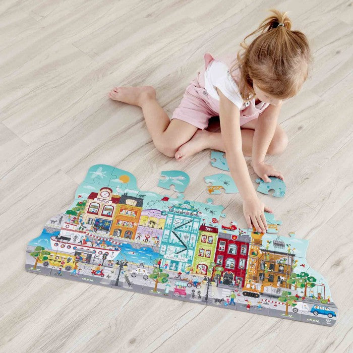 Animated City Puzzle