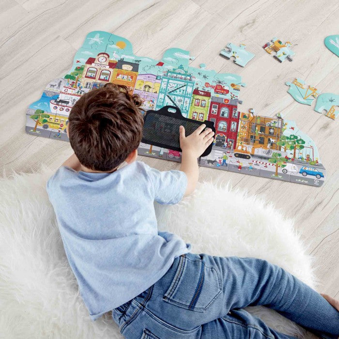 Animated City Puzzle
