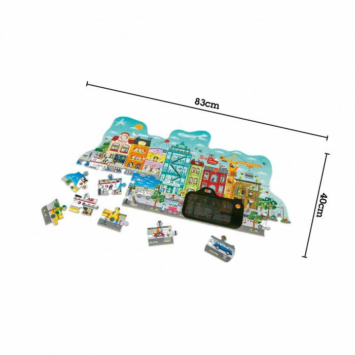 Animated City Puzzle