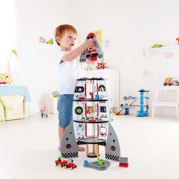 Four-Stage Rocket Ship