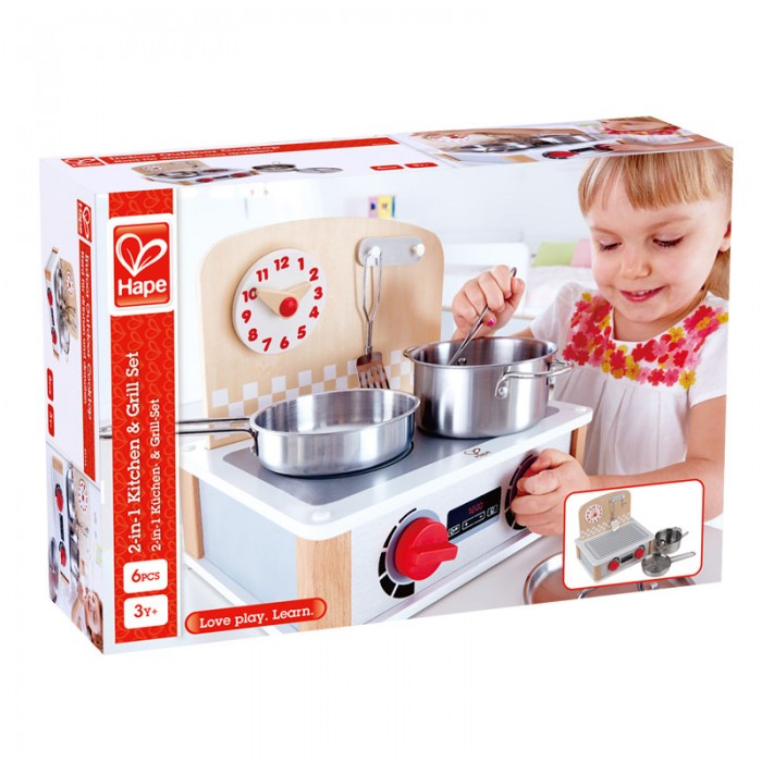 2 in 1 Kitchen and Grill Set