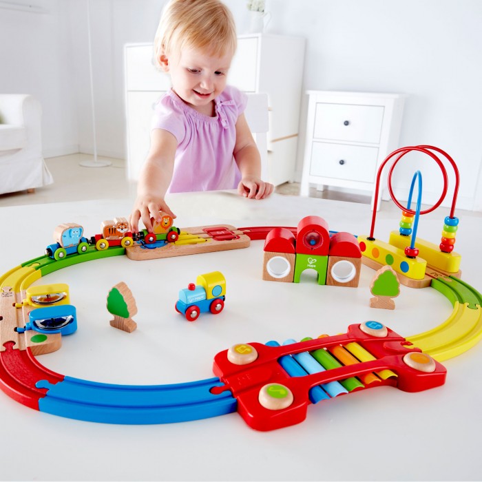 Rainbow Puzzle Railway