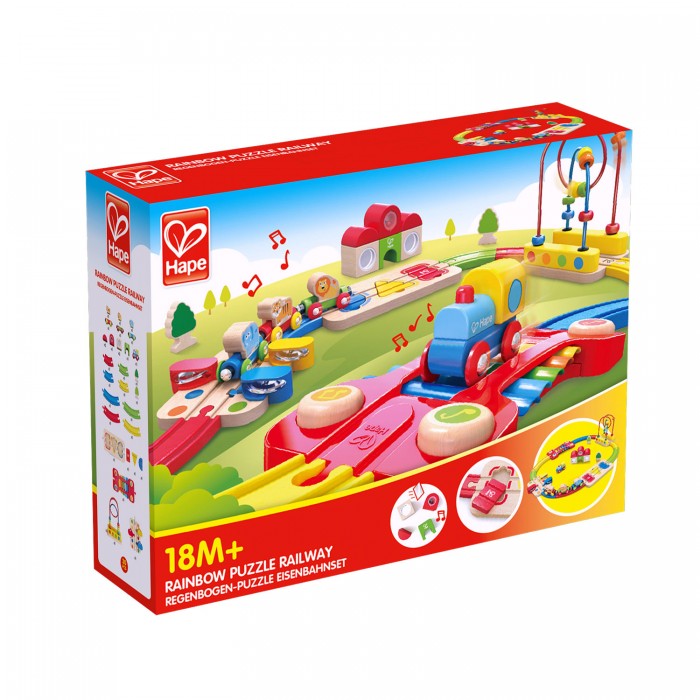 Rainbow Puzzle Railway