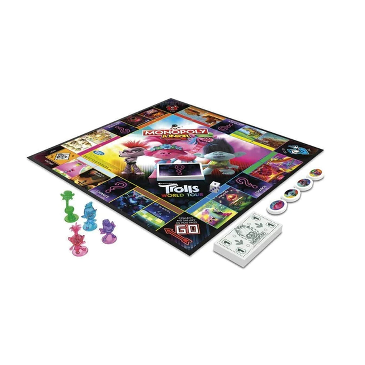 MONOPOLY JR TROLLS