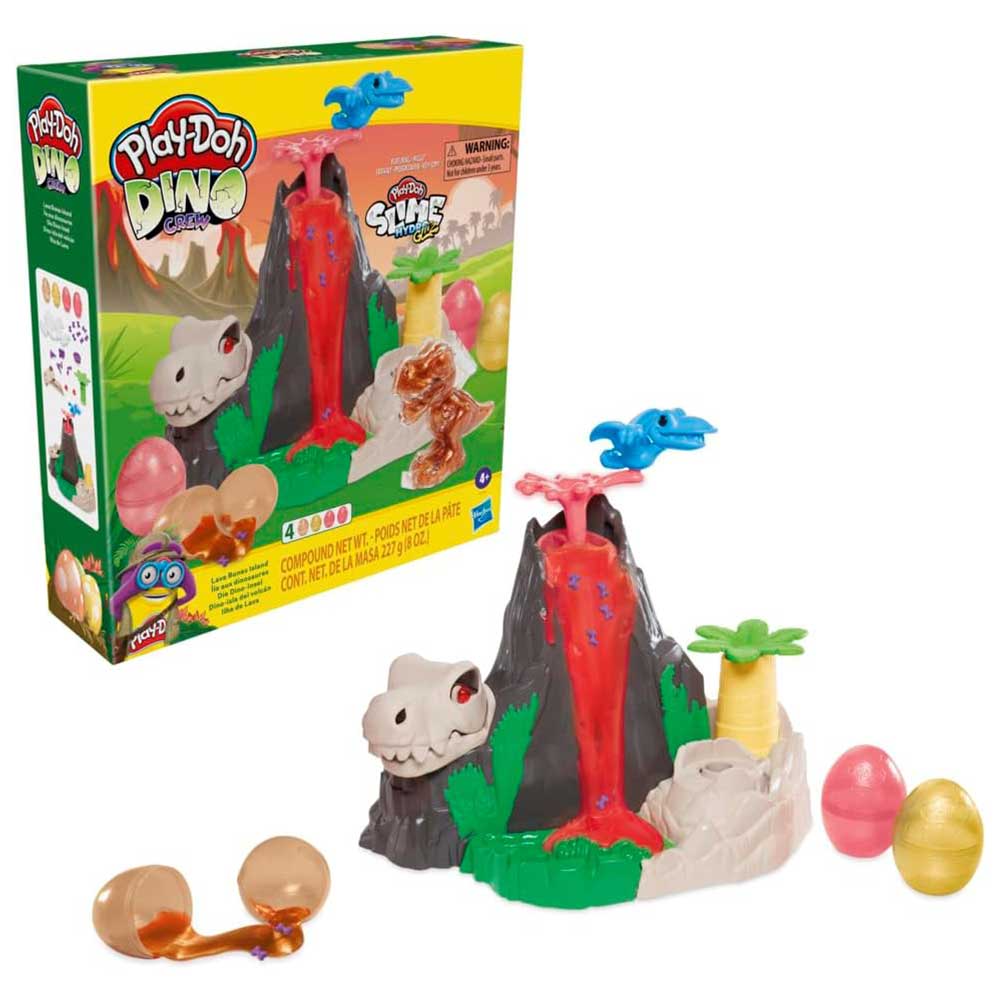 Play-Doh LAVA BONES ISLAND