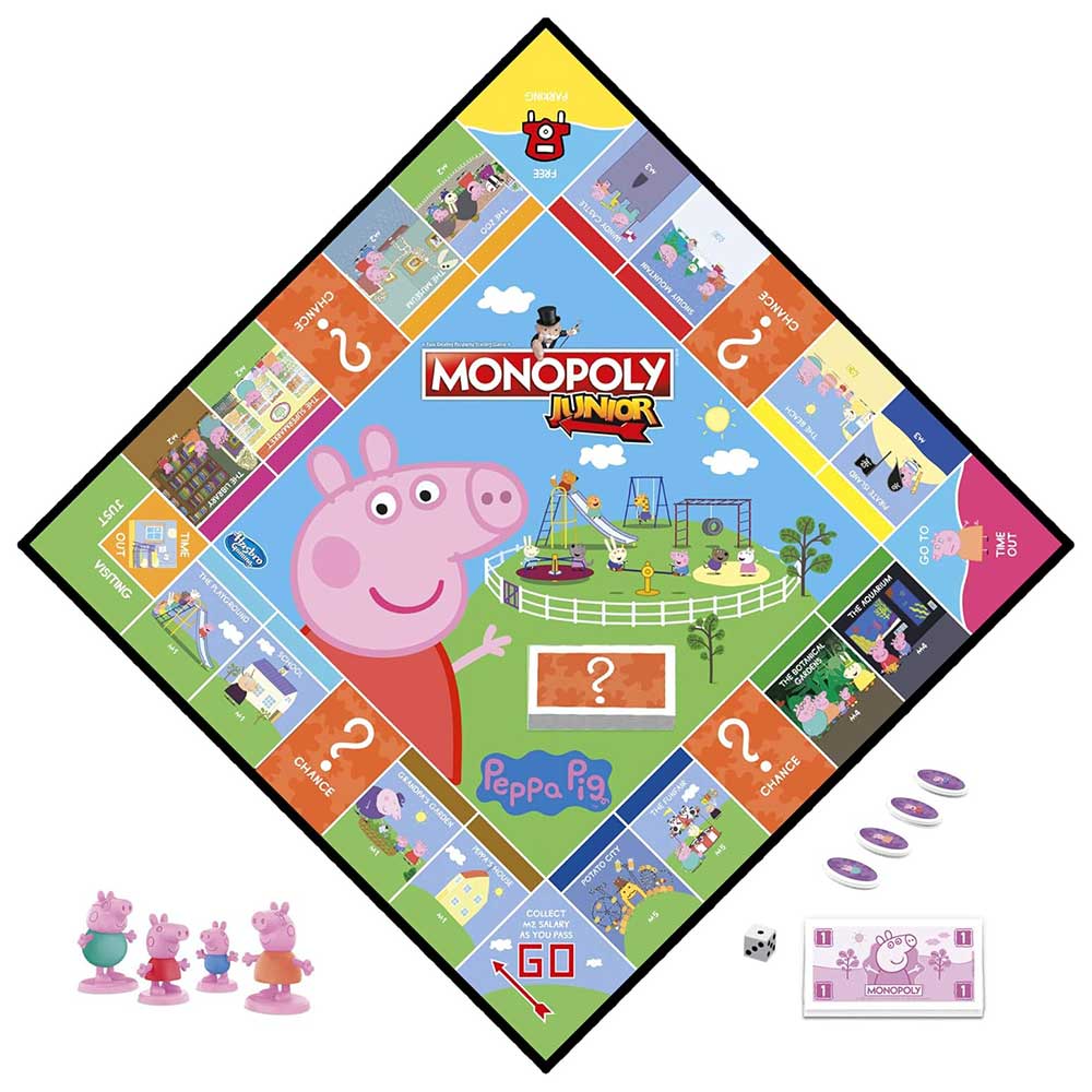 MONOPOLY JUNIOR PEPPA PIG