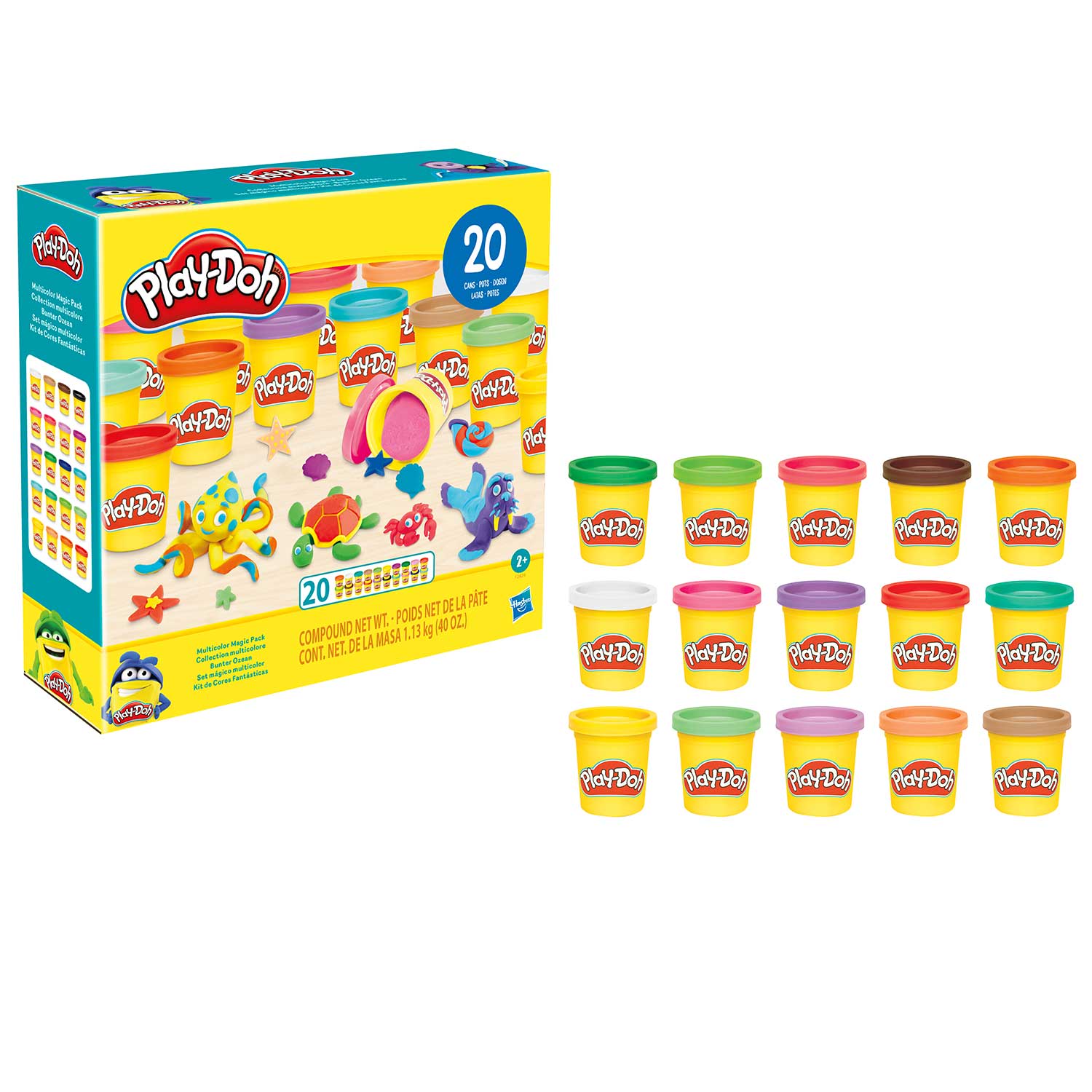 PlayDoh MULTICOLOR MAGICAL PACK