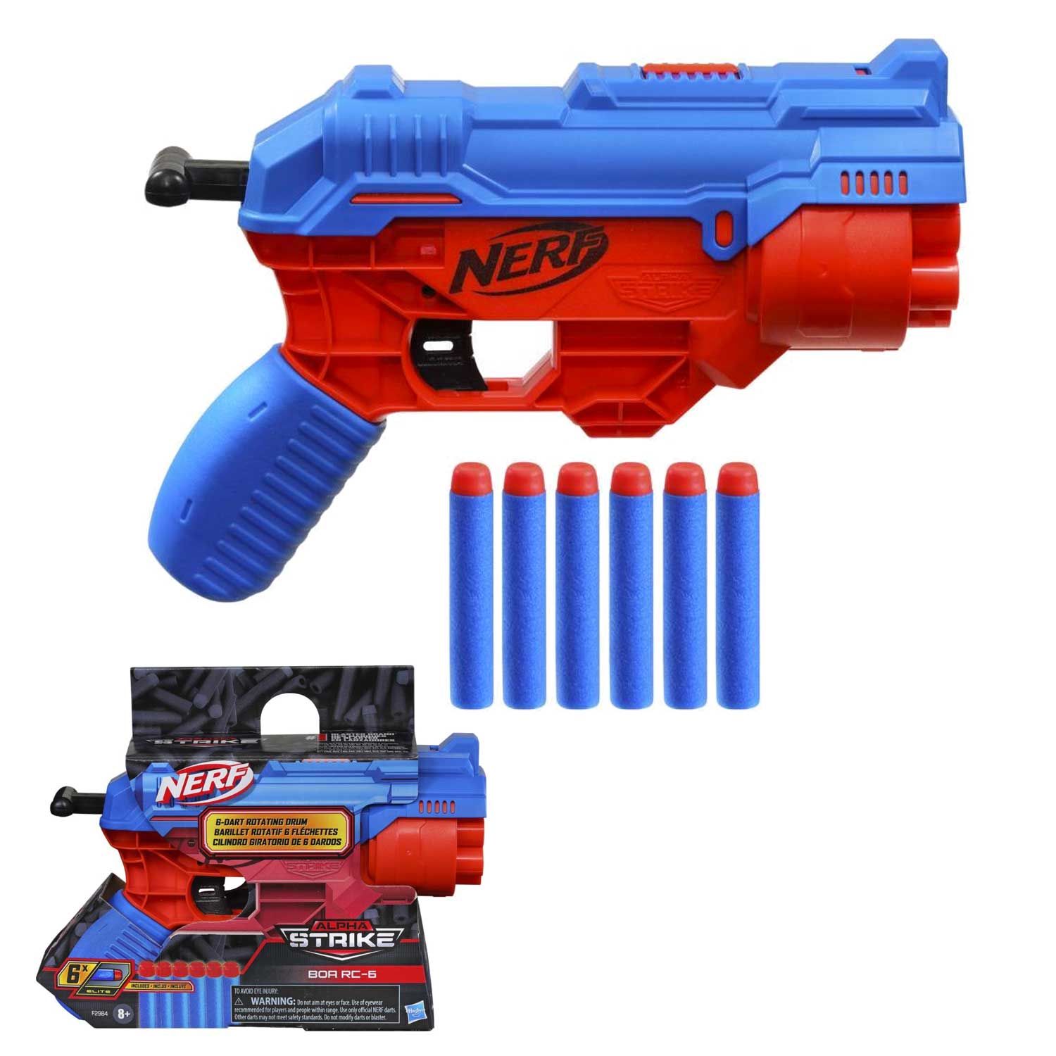 NERF ALPHA STRIKE BOA RC 6