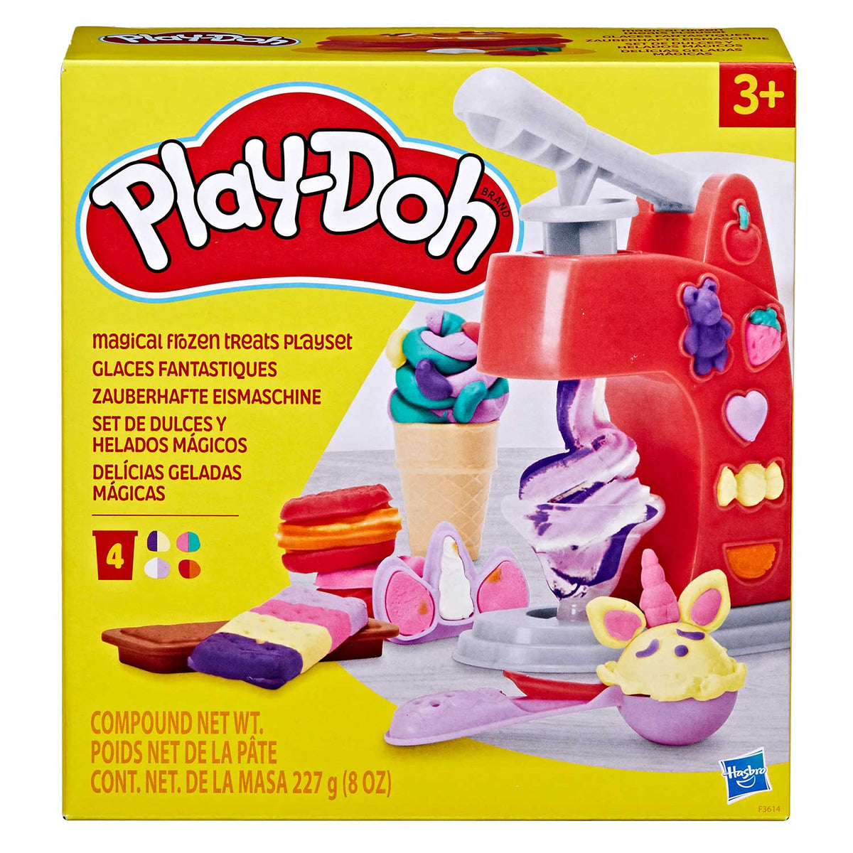PlayDoh MAGICAL FranceOZEN TREATS PLAYSET