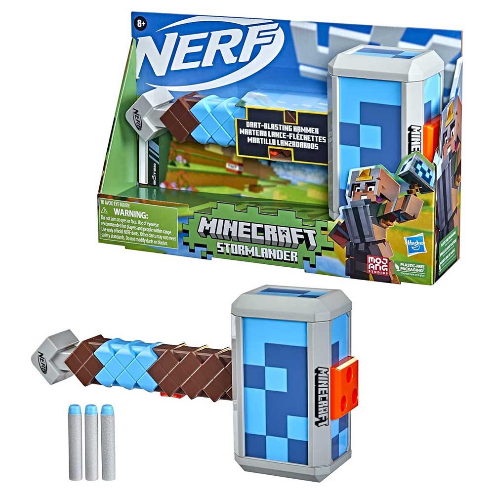 NERF MINECRAFT STORMLANDER