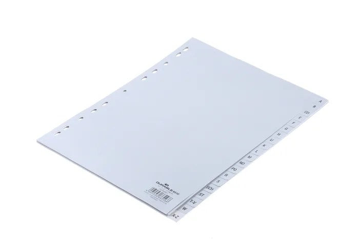 DURABLE DIVIDER INDEXES WITH PRINTED A-Z TABS 6510