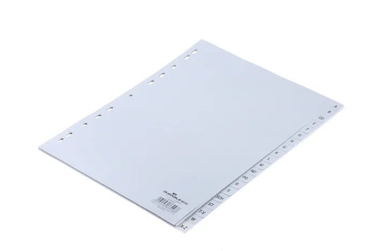 DURABLE DIVIDER INDEXES WITH PRINTED A-Z TABS 6510