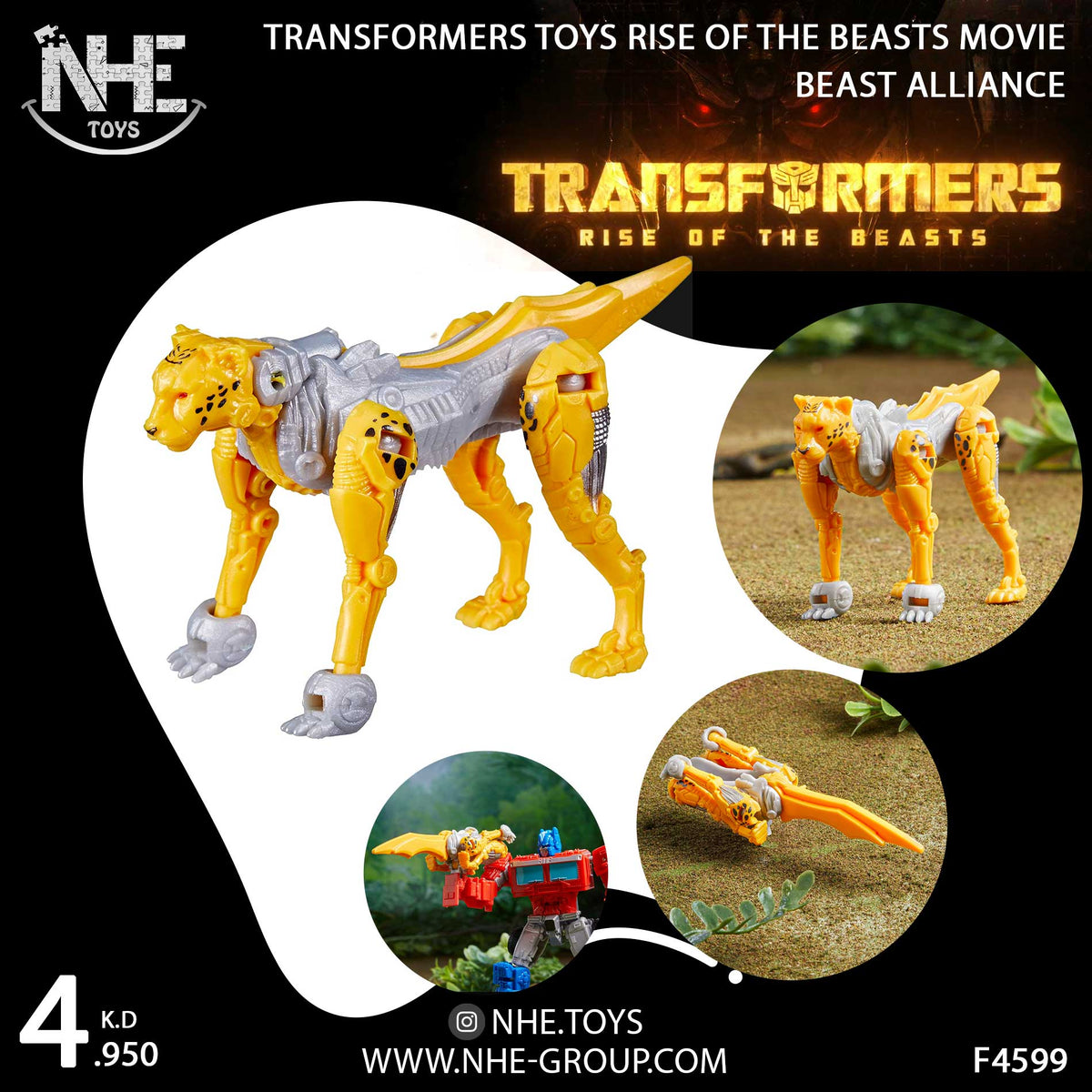 Transformers Toys Rise of The Beasts Movie, Beast Alliance