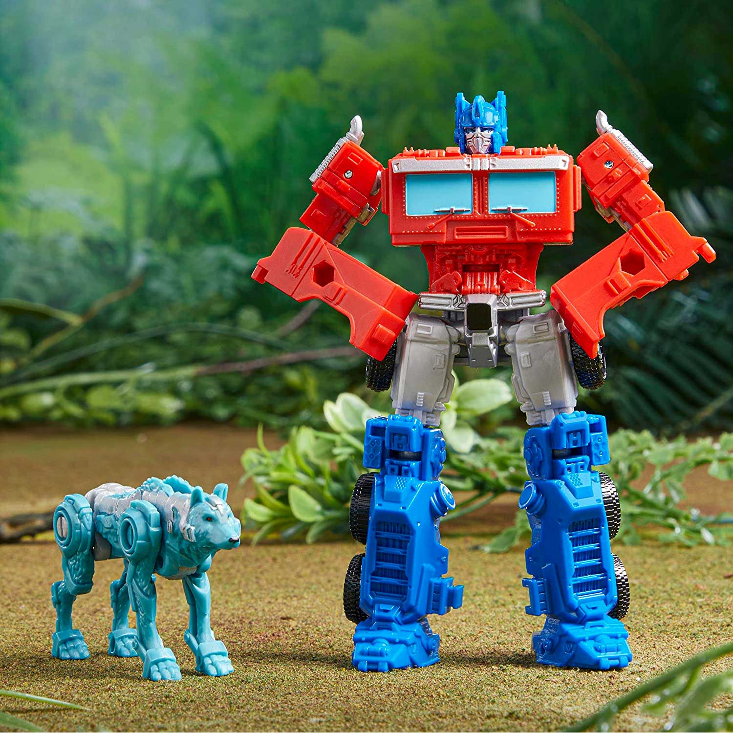Transformers: Rise of The Beasts Weaponizers 2-Pack Optimus Prime & Chainclaw