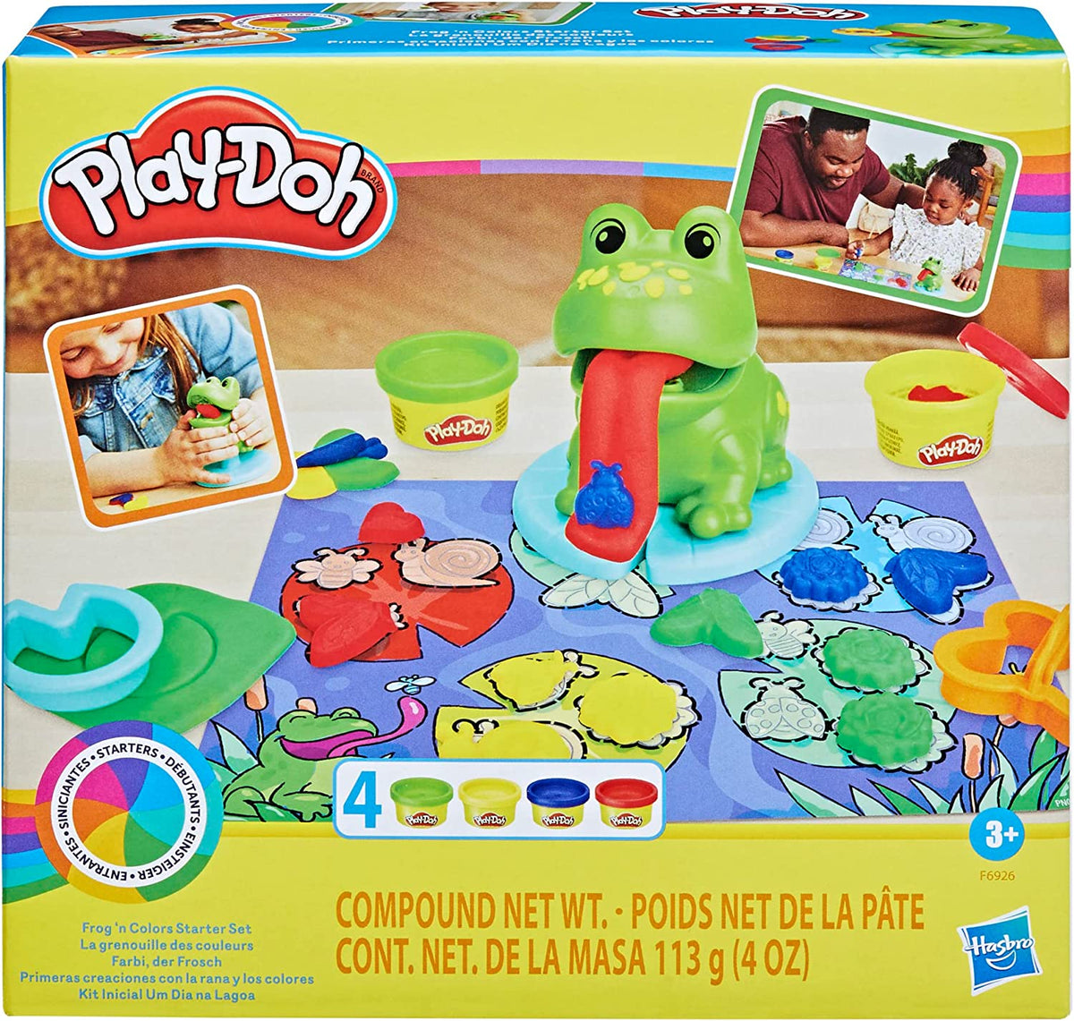 PlayDoh FROG N COLORS STARTER SET