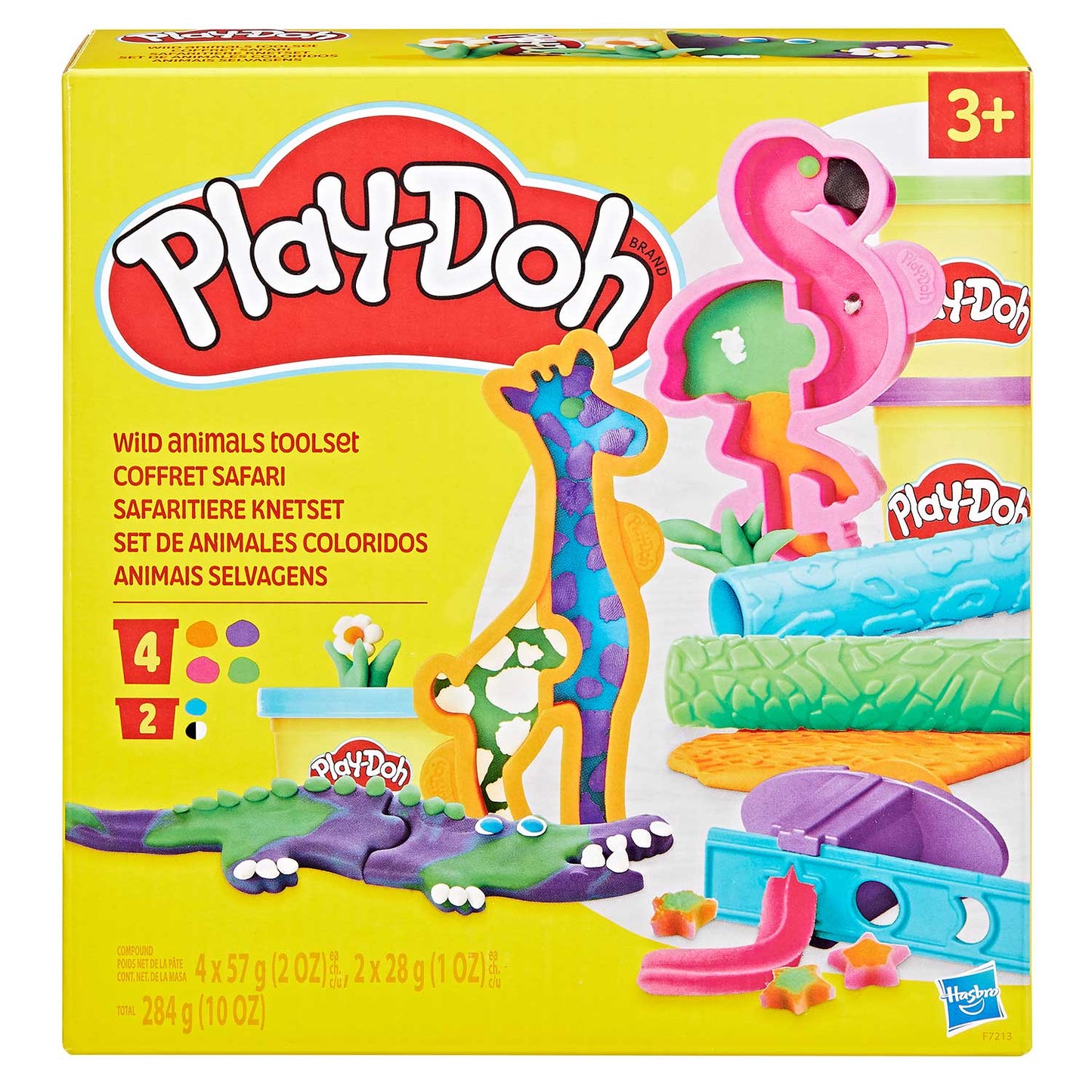 PlayDoh WILD ANIMALS TOOLSET