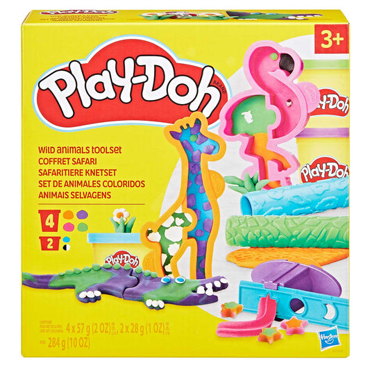PlayDoh WILD ANIMALS TOOLSET