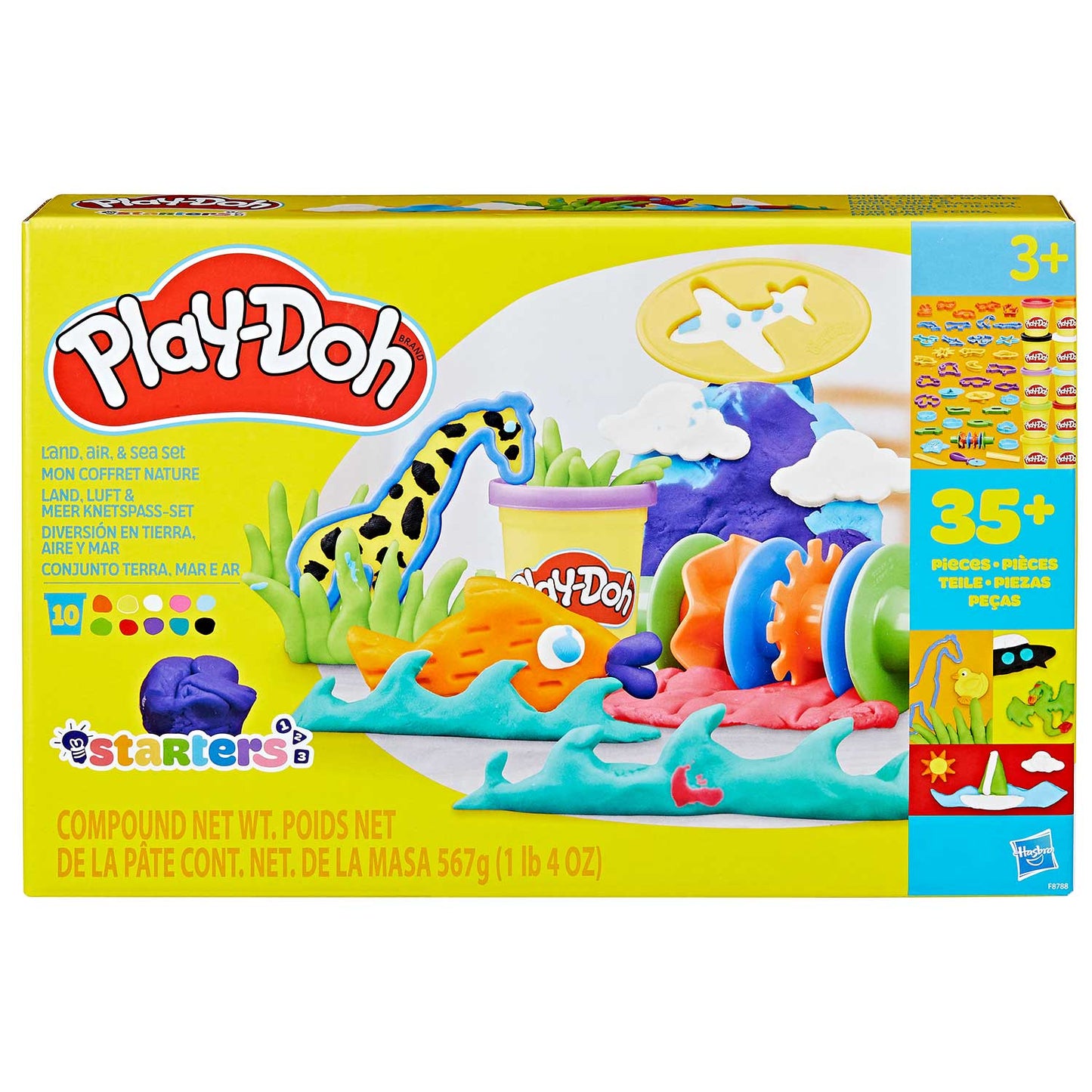PlayDoh LAND AIR N SEA SET