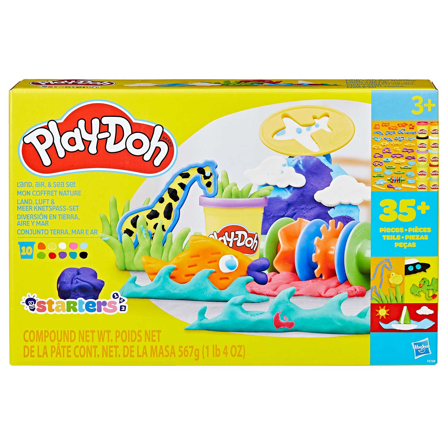 PlayDoh LAND AIR N SEA SET