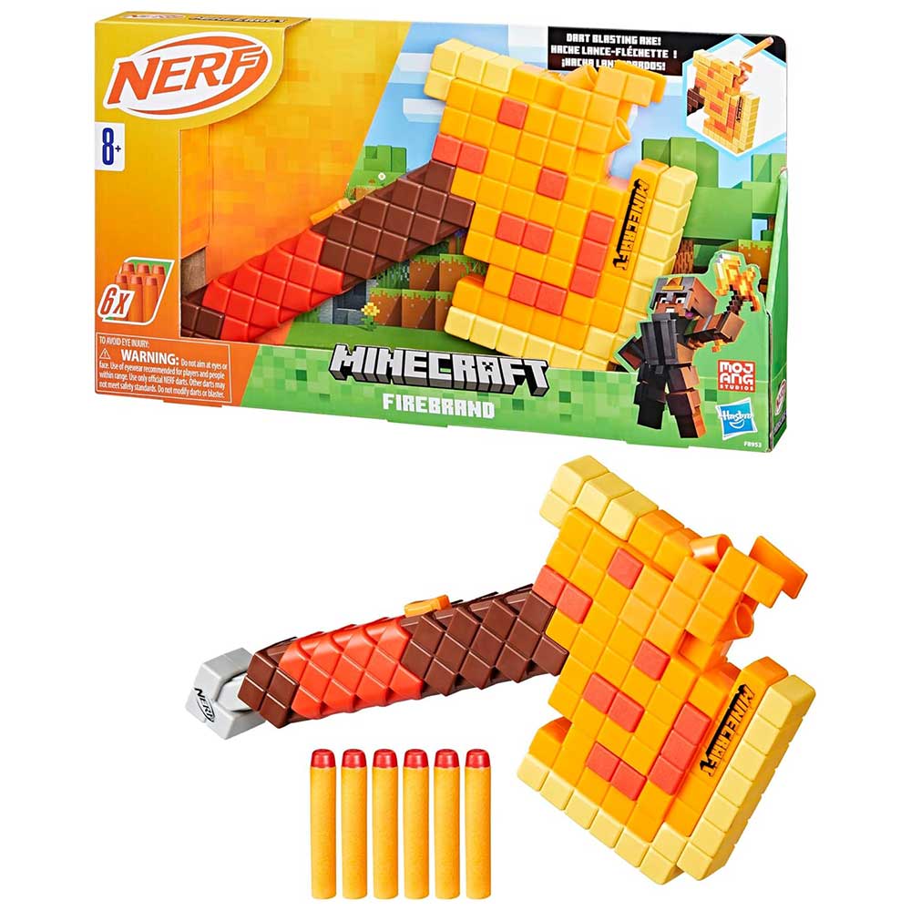 NERF MINECRAFT FIREBRAND