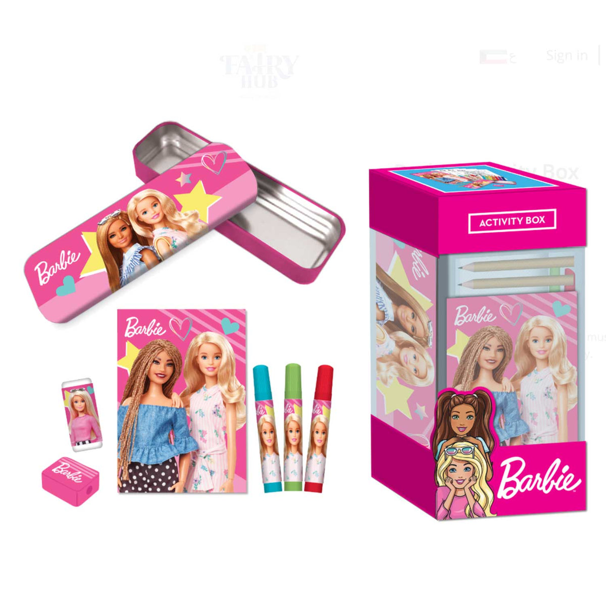 BARBIE ACTIVITY BOX