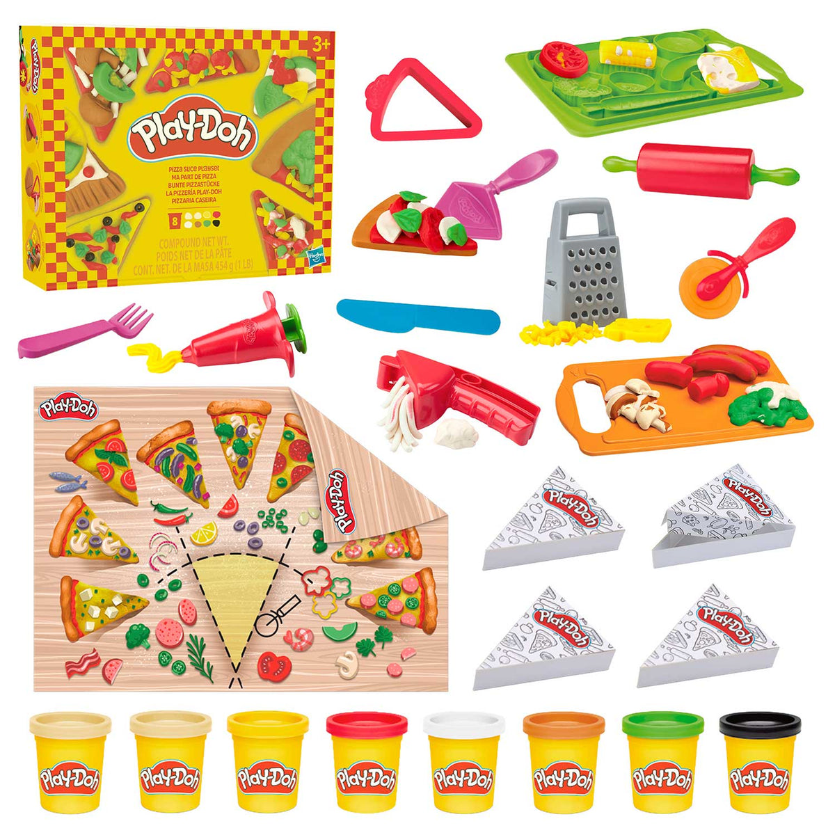 PlayDoh PIZZA SLICE PLAYSET