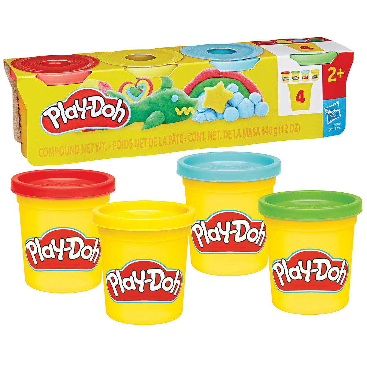 PlayDoh CLASSIC 4 PACK