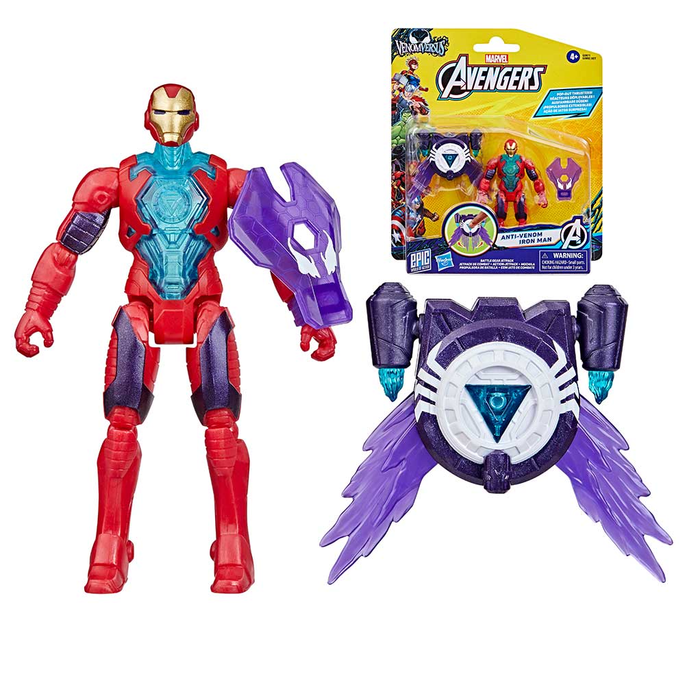 AVN 4IN FIG SUPER GEAR IRON MAN