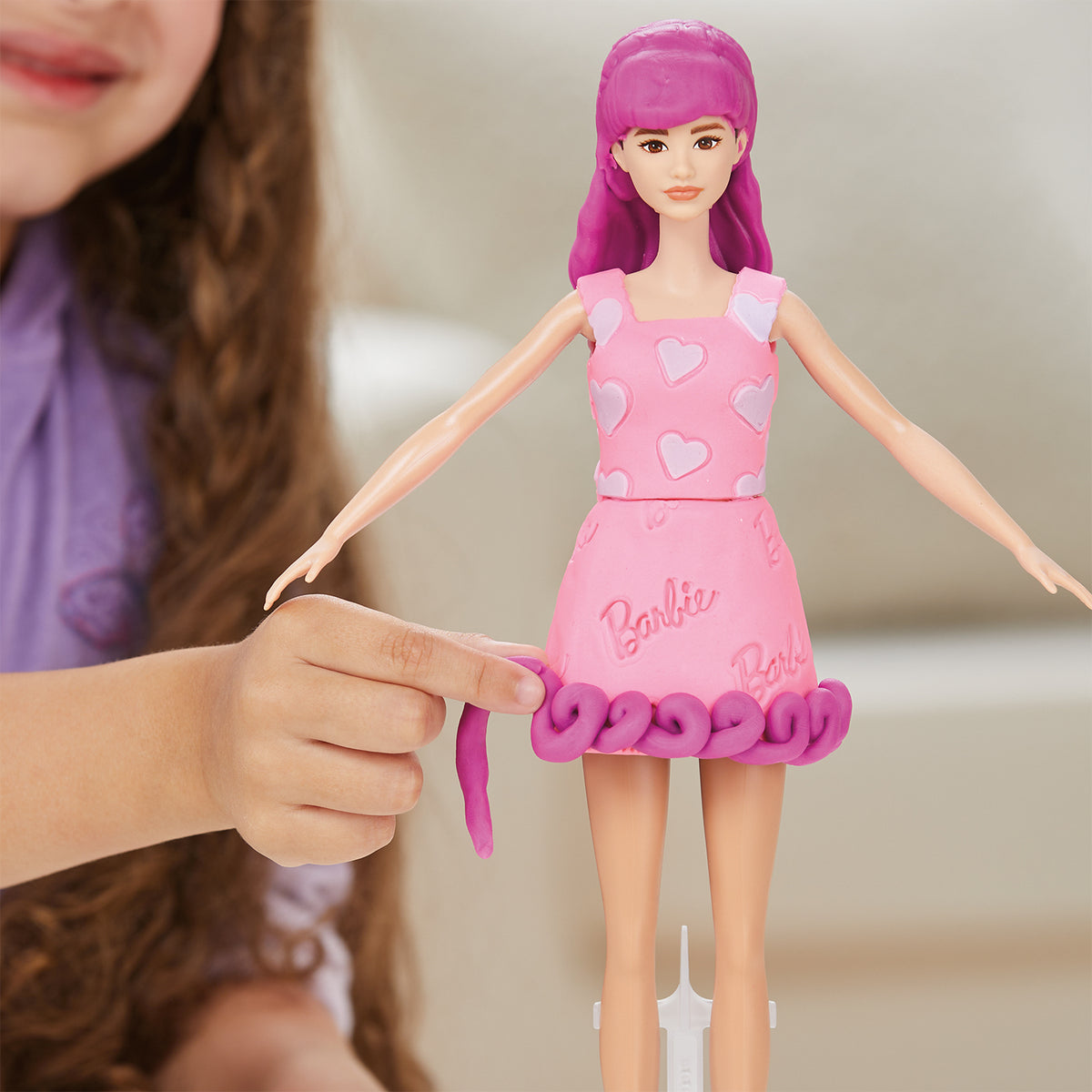 PlayDoh BARBIE HEARTS AND HAIR