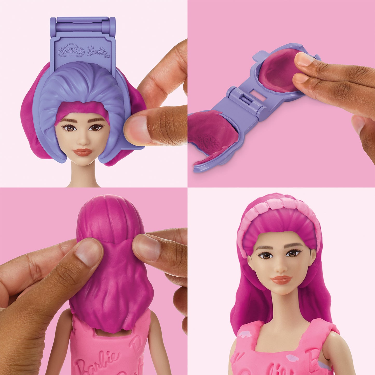 PlayDoh BARBIE HEARTS AND HAIR