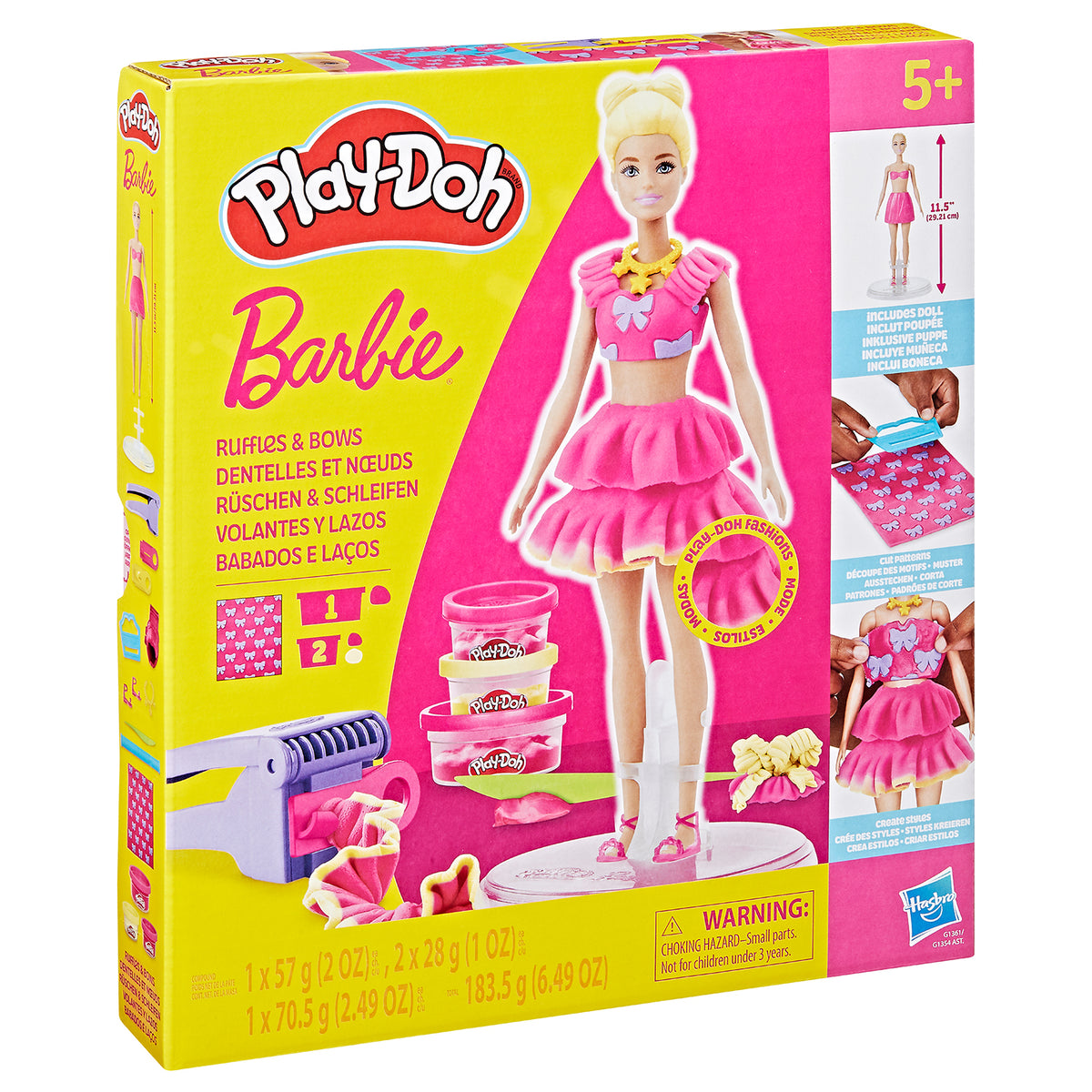 PlayDoh BARBIE RUFFLES AND BOWS