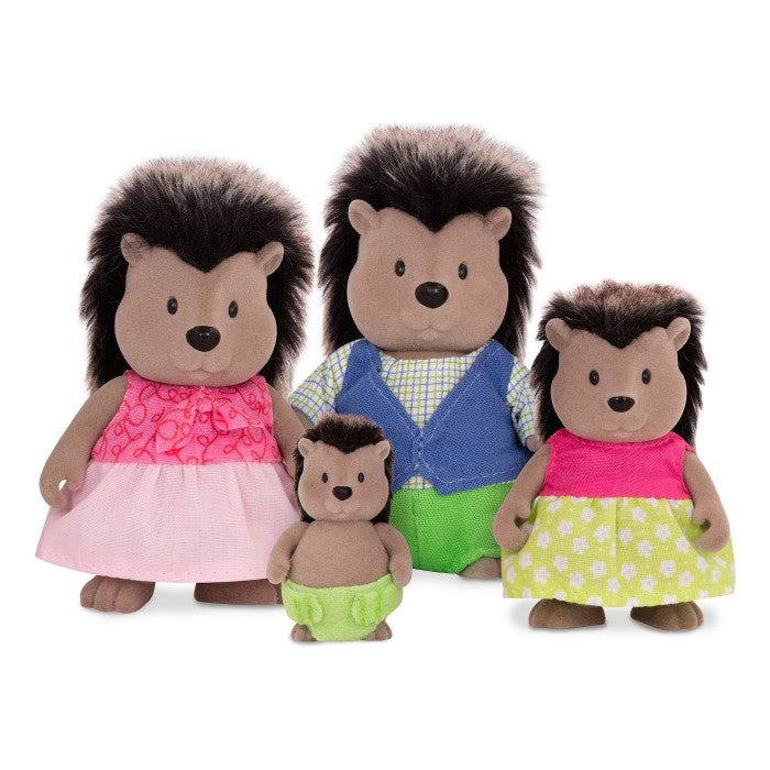 Li'L Woodzeez The McBristly Porcupine Family with Storybook