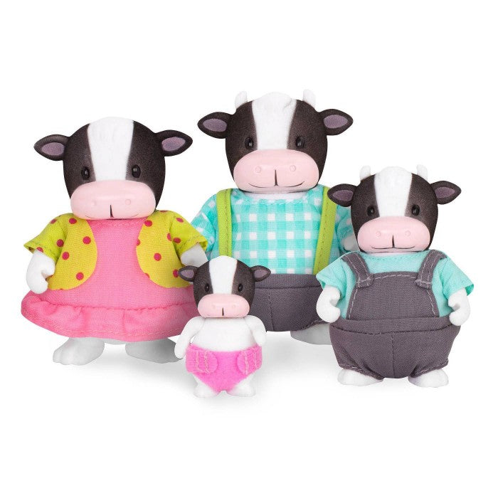 Li'l Woodzeez The MoosicalMoo Cow Family with Storybook