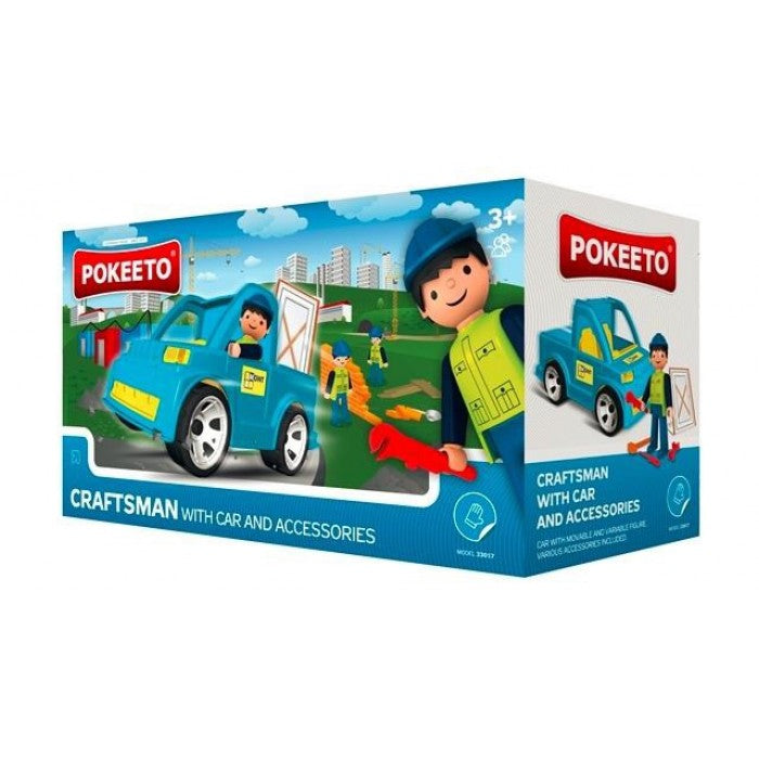 Pokeeto Craftsman with Car and Accessories