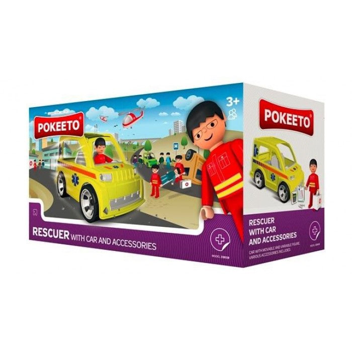 Pokeeto Rescuer with Car and Accessories