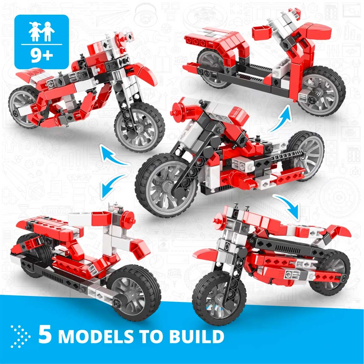INVENTOR MECHANICS "custom bike" with 5 bonus models