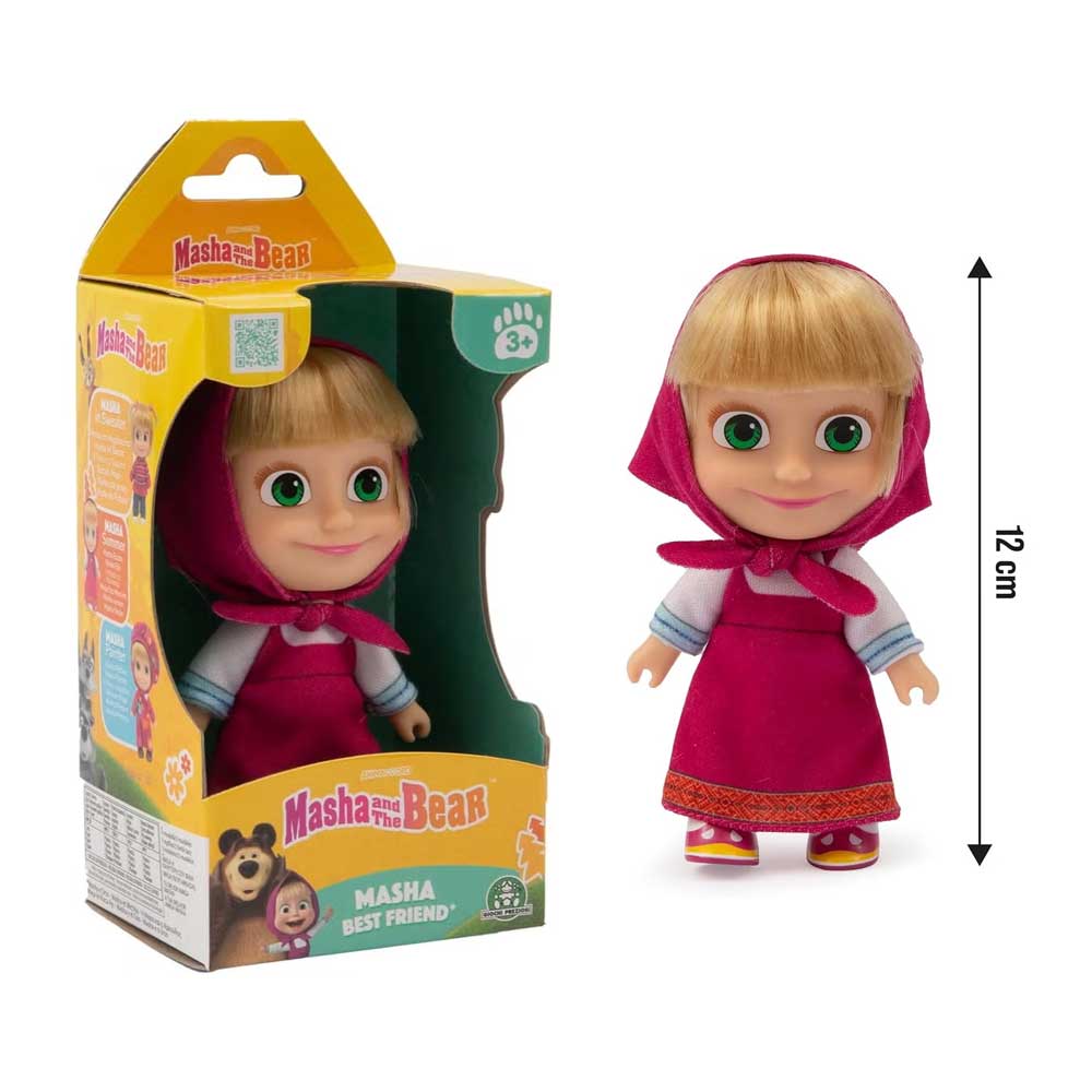 Masha& Bear Best Friends 12 Cm Doll W4