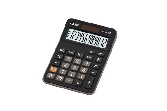Casio MX-12 Desk Calculator 12-digit Display