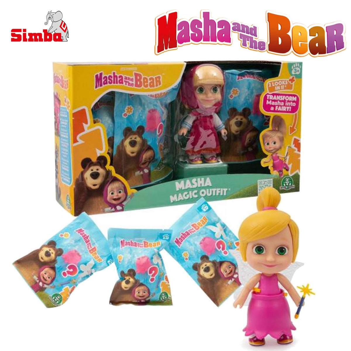 Masha Magic Outfit Doll
