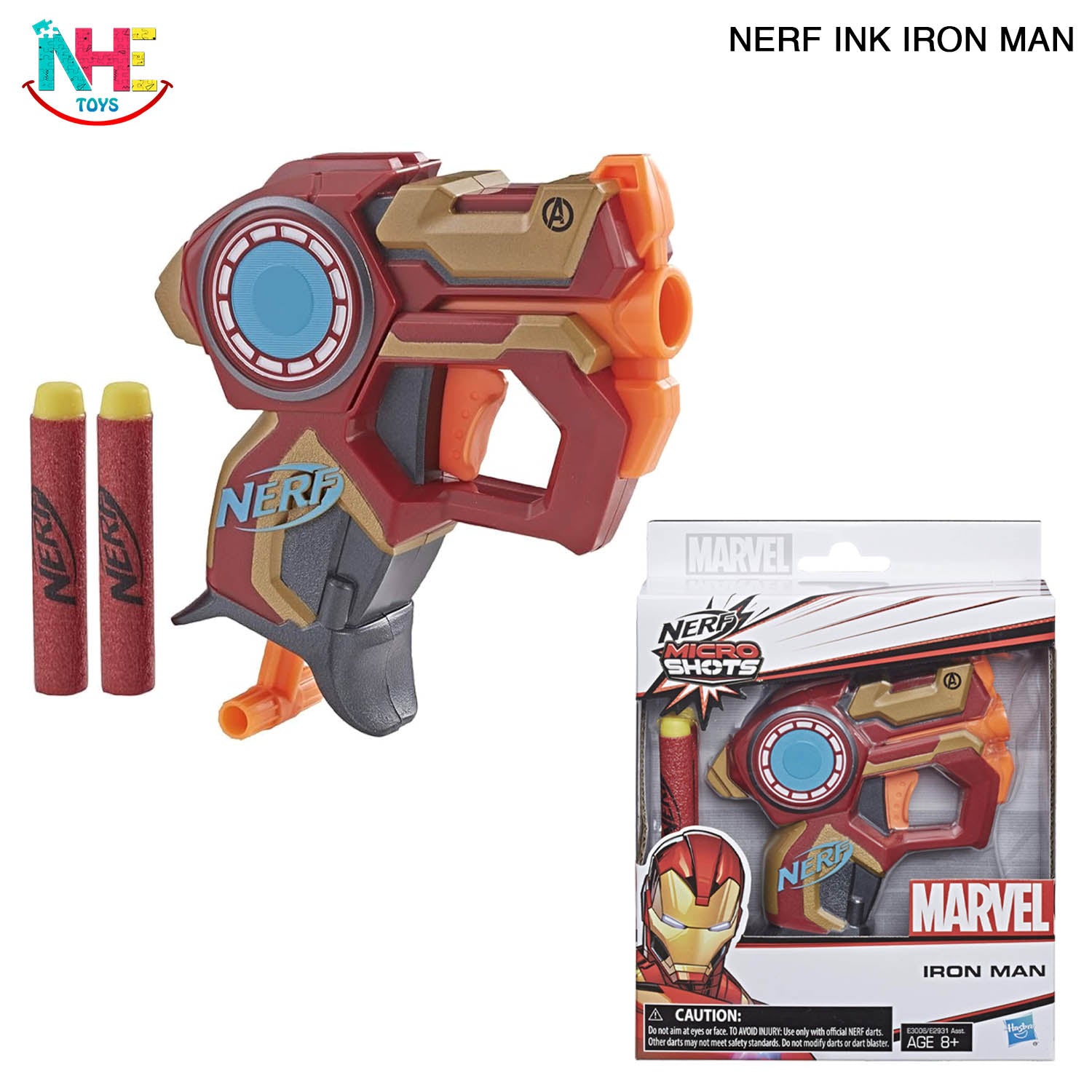 NERF INK IRON MAN